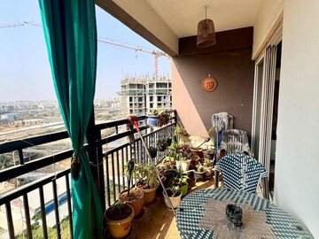 Balcony in 3 BHK Apartment at Hilife Magnifique, Balagere – for Rent