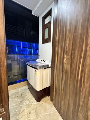 Bathroom in 2 BHK Builder Floor at Chattarpur – for Rent