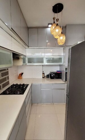 Kitchen in 4 BHK Apartment at 3C Lotus 300, Sector 107 – for Rent
