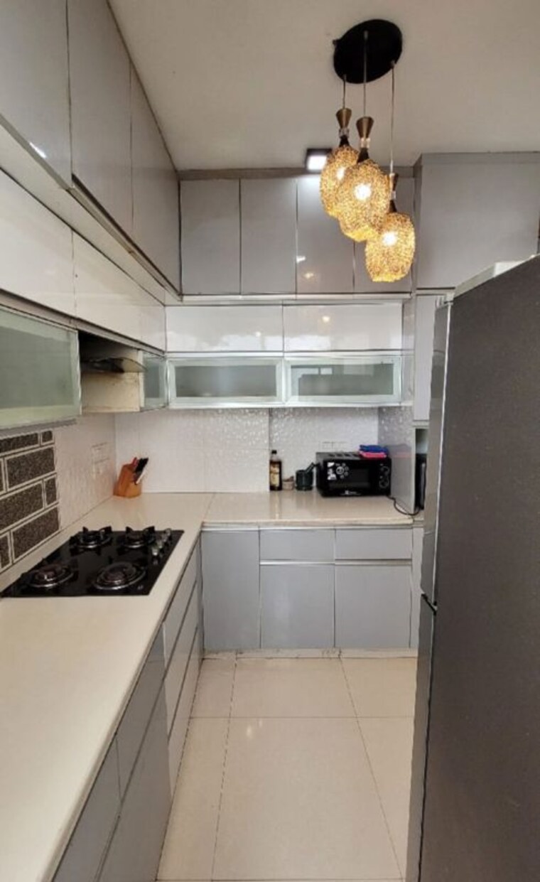 Kitchen, 3c-lotus-300 4 Bedroom 4300 Sq.Ft. Apartment In Sector 107 Noida 9801625