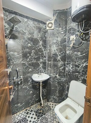 Bathroom in 2 BHK Builder Floor at Govindpuri – for Rent