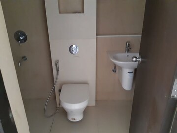 Bathroom in 2 BHK Apartment at Hiranandani Delanna, Ghodbunder Road – for Rent