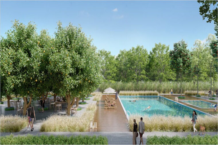 Swimming Pool, majestique-evolvus 3 Bedroom 1149 Sq.Ft. Apartment In Kharadi Pune 9791450