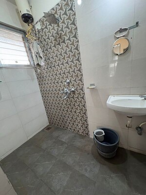 Bathroom in 1 BHK Apartment at Asmi Garden, Chembur – for Rent