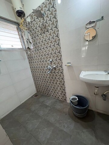 Bathroom in 1 BHK Apartment at Asmi Garden, Chembur – for Rent