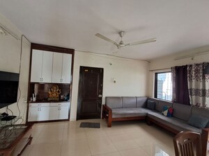 Living Room in 3 BHK Apartment at Sai Prem Park, Pimple Saudagar – for Sale