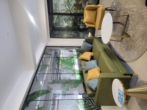 Living Room in 3.5 BHK Apartment at Smart World Gems, Sector 89 – for Rent