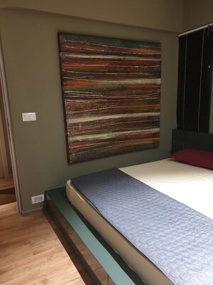 Bedroom in 3.5 BHK Apartment at Radius Imperial Heights, Goregaon West – for Sale