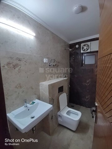 Bathroom in 2 BHK Builder Floor at Saket – for Rent