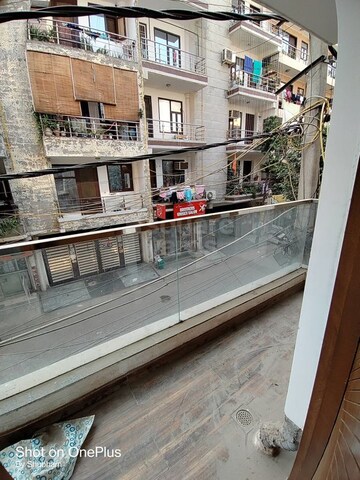 Balcony in 2 BHK Builder Floor at Saket – for Rent