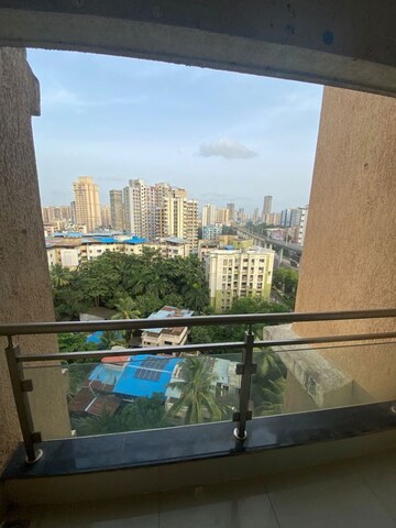 Balcony in 1 BHK Apartment at Vijay Garden, Ghodbunder Road – for Rent