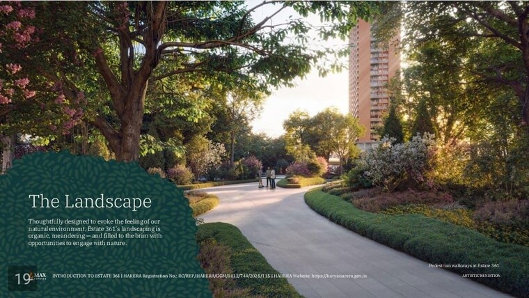 Garden, max-estate-361 3 Bedroom 2693 Sq.Ft. Apartment In Sector 36a Gurgaon 9801852