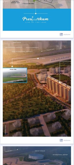 Balcony in 3 BHK Apartment at Presithum, Sector 25 Yamuna Expressway – for Sale