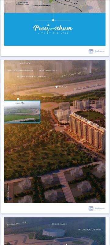 Balcony in 3 BHK Apartment at Presithum, Sector 25 Yamuna Expressway – for Sale