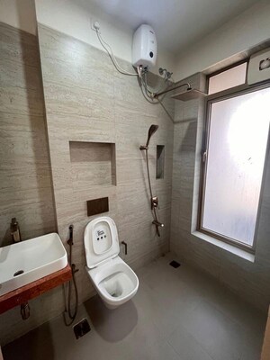 Bathroom in 2 BHK Apartment at Godrej RKS, Chembur – for Rent