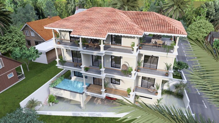 Exterior View, porvorim 4 Bedroom 4843 Sq.Ft. Villa In Porvorim Goa 9766767