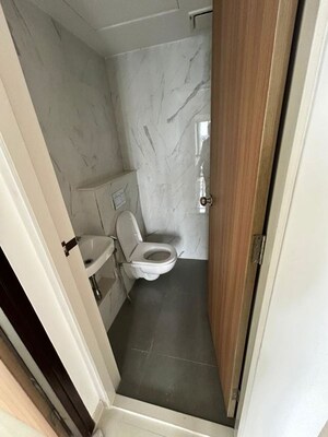 Bathroom in 2 BHK Apartment at Lodha Codename Premier, Dombivli East – for Rent