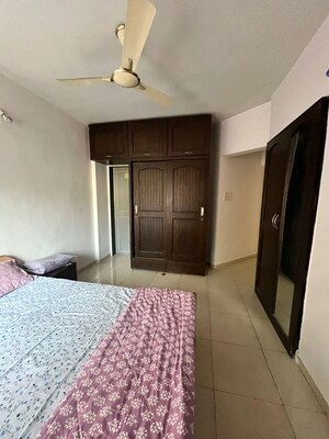 Bedroom in 3 BHK Apartment at Kunal Icon, Pimple Saudagar – for Rent