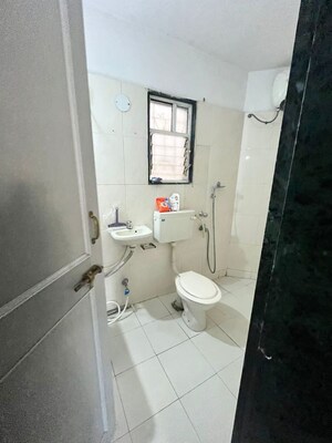 Bathroom in 3 BHK Apartment at Kunal Icon, Pimple Saudagar – for Rent