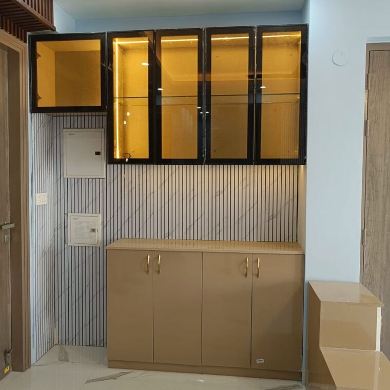 Kitchen, smart-world-gems 3.5 Bedroom 1500 Sq.Ft. Apartment In Sector 89 Gurgaon 9112155