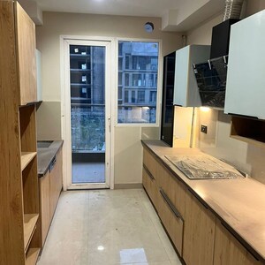 Kitchen in 3 BHK Apartment at The Ananta Aspire, High Ground – for Rent