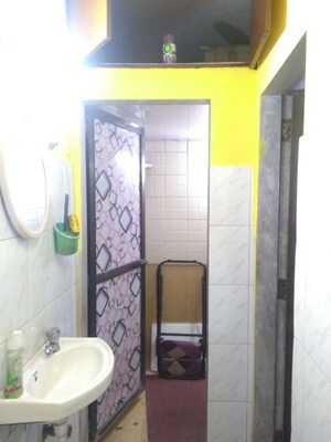 Bathroom in 1 BHK Apartment at Bluebell Apartments, Thane West – for Sale