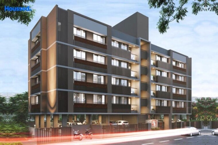 Exterior View, jagatpur 4 Bedroom 1898 Sq.Ft. Apartment In Jagatpur Ahmedabad 9790073