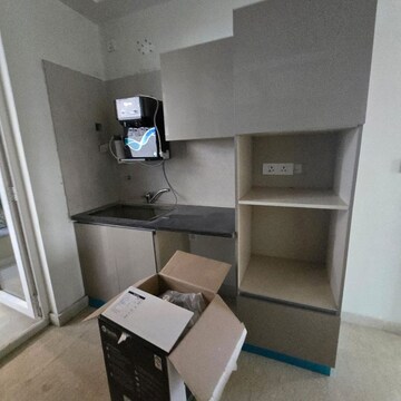 Team Area in 3.5 BHK Apartment at Maya Green Lotus Utsav, International Airport Road – for Rent