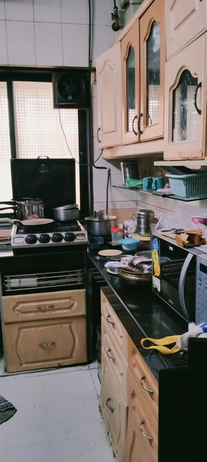 Kitchen in 2 BHK Apartment at Umiya Nagar CHS, Goregaon East – for Rent