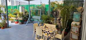 Balcony in 3 BHK Apartment at Amrapali Silicon City, Sector 76 – for Rent