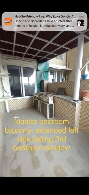 Master Bedroom in 2 BHK Apartment at Amrapali Silicon City, Sector 76 – for Rent