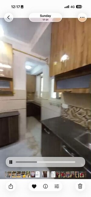 Kitchen in 2 BHK Apartment at Amrapali Silicon City, Sector 76 – for Rent