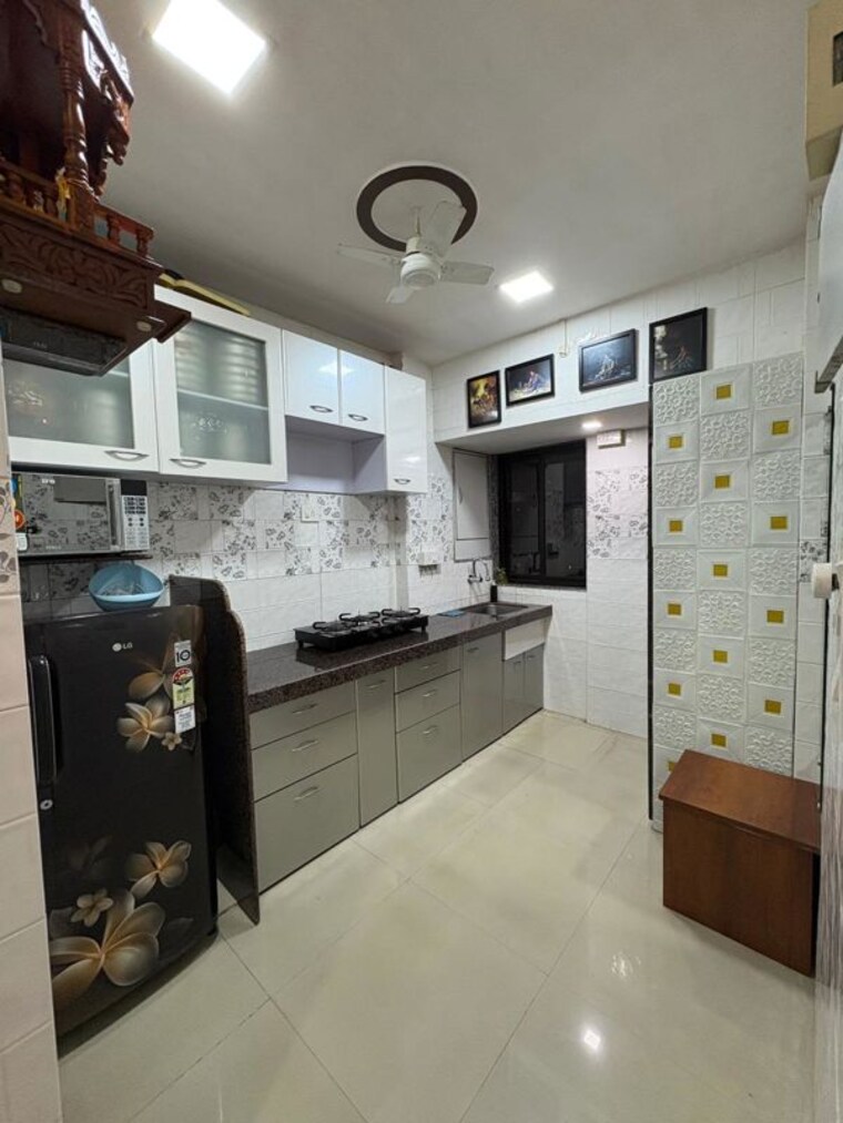 Kitchen, raunak-park-view 3 Bedroom 829 Sq.Ft. Apartment In Ghodbunder Road Thane 9802278