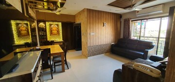 Living Room in 3 BHK Apartment at Raunak Park View, Ghodbunder Road – for Sale