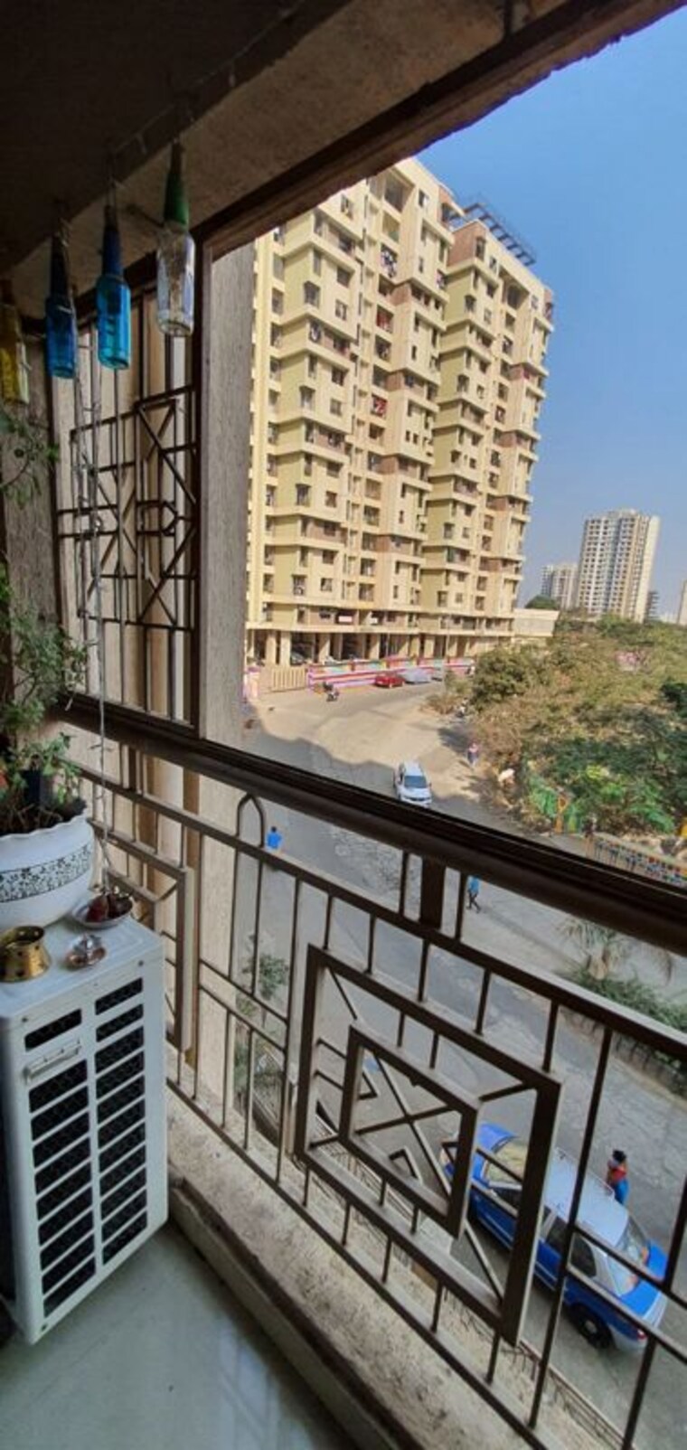 Balcony, raunak-park-view 3 Bedroom 829 Sq.Ft. Apartment In Ghodbunder Road Thane 9802278