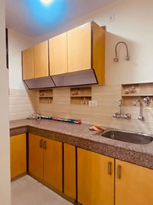 Kitchen in 2 BHK Builder Floor at Malviya Nagar – for Rent