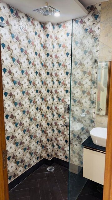 Bathroom in 3 BHK Builder Floor at Chittaranjan Park – for Sale
