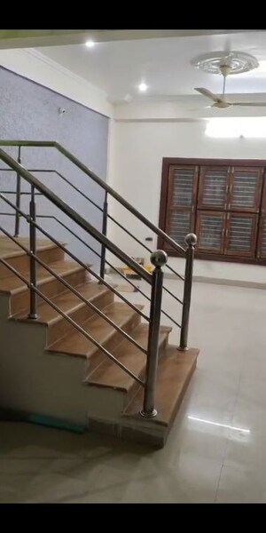 Staircase in 4 BHK Independent House at Nirupam Royal Palms Villas, Baghmugalia – for Rent