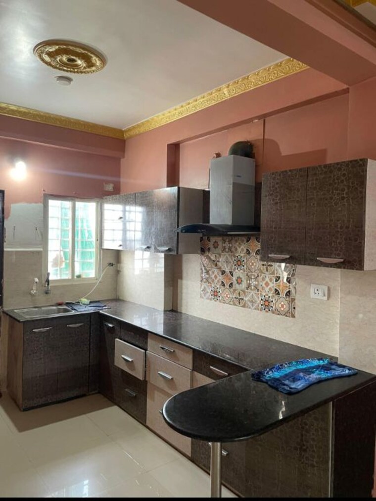 Kitchen, globus-coral-casa-row-house 3 Bedroom 1400 Sq.Ft. Apartment In Vidisha Road Bhopal 9564176