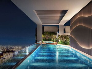 Bedroom in 2 BHK Apartment at Rustomjee La Vie, Majiwada – for Sale