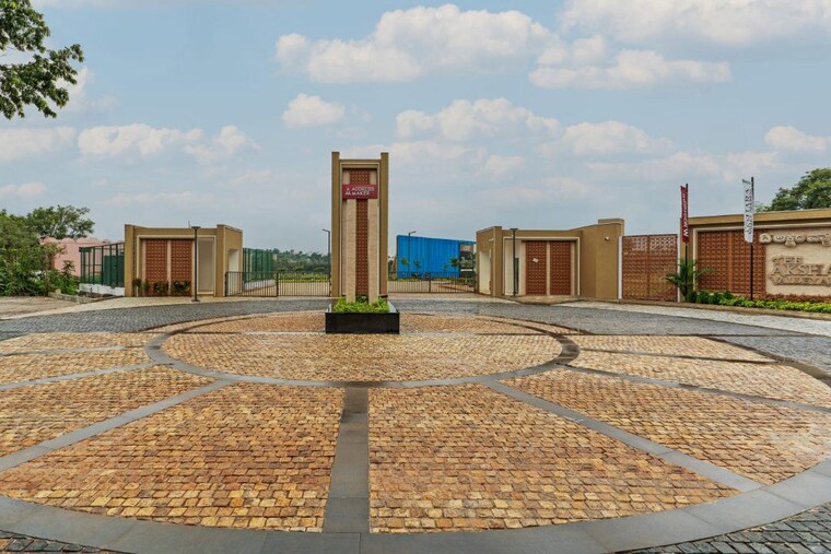 Exterior View, the-akshara-valley-address  1500 Sq.Ft. Plot In Doddabele Bangalore 9803693