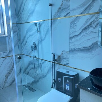 Bathroom in 4 BHK Builder Floor at Dwarka – for Rent