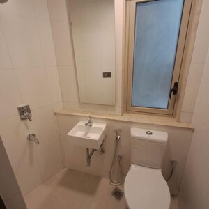 Bathroom in 4 BHK Apartment at Lodha Kiara, Kamala Mill – for Rent