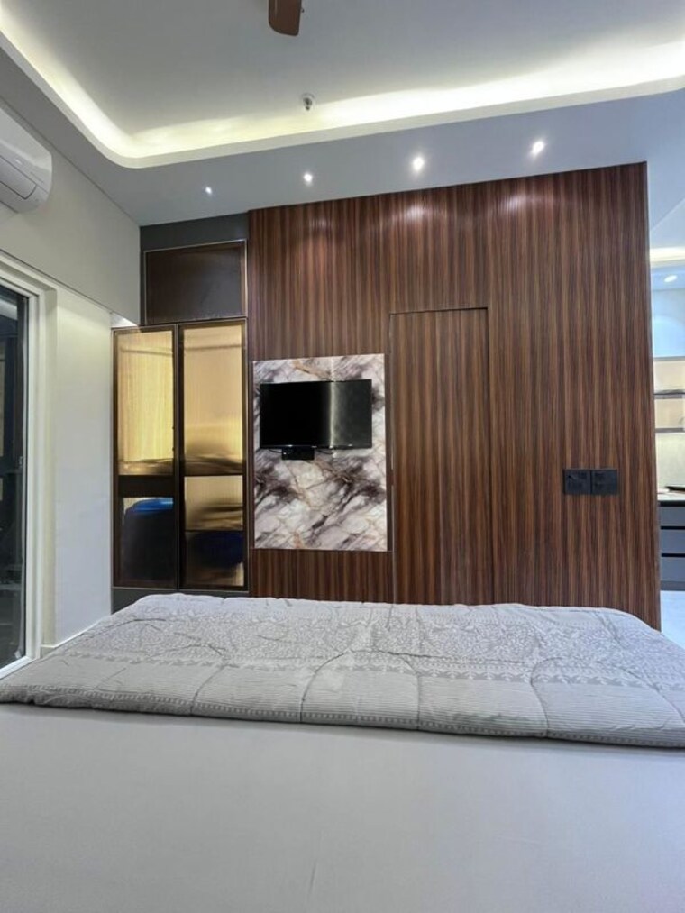 Bedroom, fusion-ufairia Studio 670 Sq.Ft. Apartment In Sector 16b Greater Noida Greater Noida 9803725