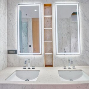 Bathroom in 4 BHK Apartment at Provenance Four Seasons Private Residences, Upper Worli – for Rent