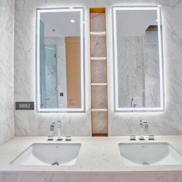 Bathroom in 4 BHK Apartment at Provenance Four Seasons Private Residences, Upper Worli – for Rent
