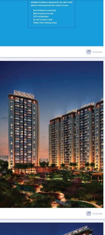 2 BHK Apartment – Exterior View View at Presithum, Sector 25 Yamuna Expressway - for Sale