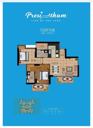 2 BHK Apartment For Sale in Presithum, Sector 25 Yamuna Expressway