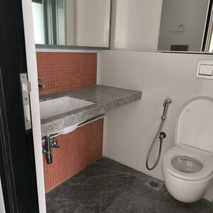 Bathroom in 4 BHK Apartment at Lodha The Park, Century Mills – for Rent