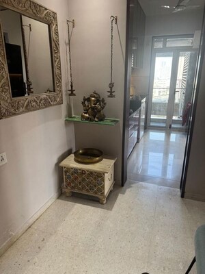 Living Room in 3 BHK Apartment at Runwal Elegante, Andheri West – for Sale